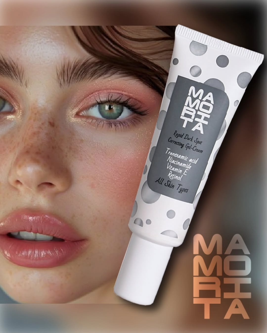 کرم ژل روشن کننده ماموریتا مدل Rapid حجم 25 میلی لیتر