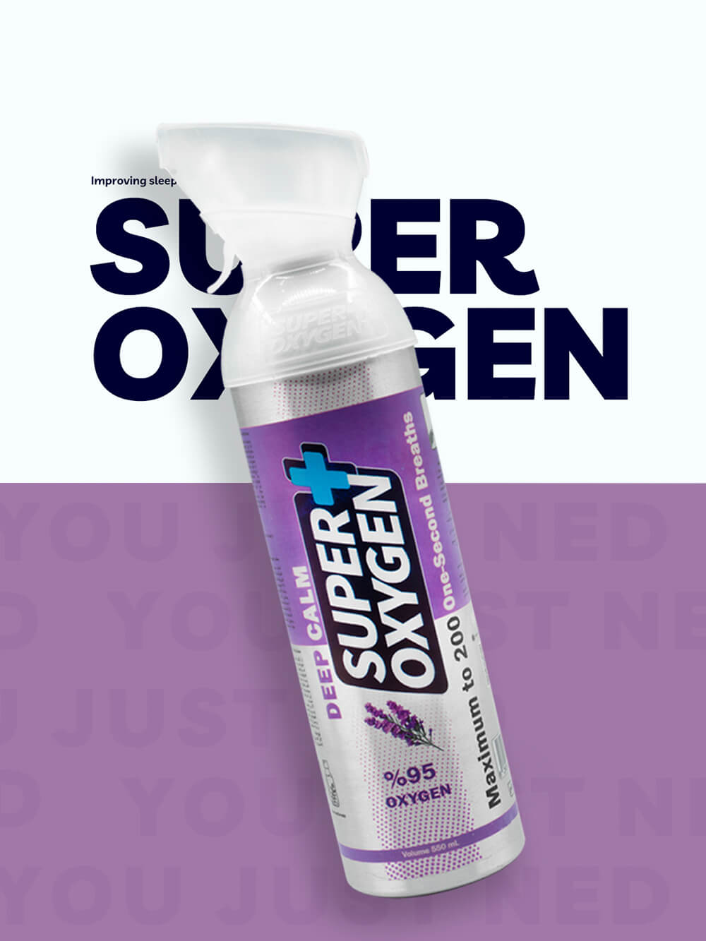 سوپرپلاس اکسیژن با آرومای اسطوخودوس